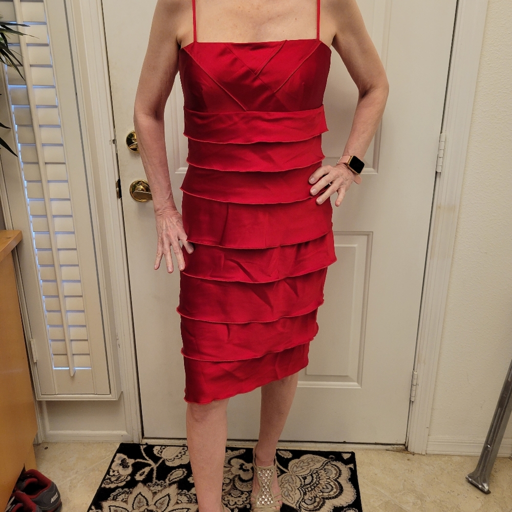 Red dress